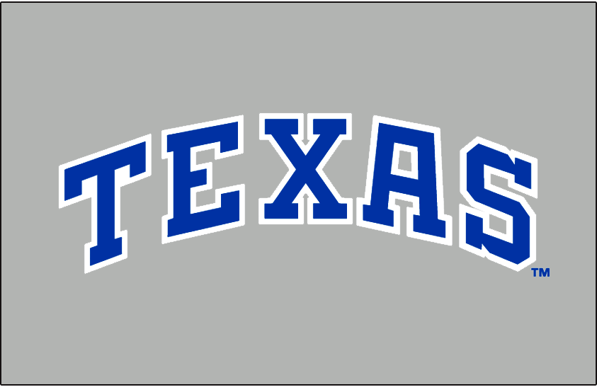 Texas Rangers 1985-1993 Jersey Logo iron on transfers for fabric